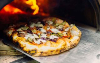 Fresh Tankerville pizza