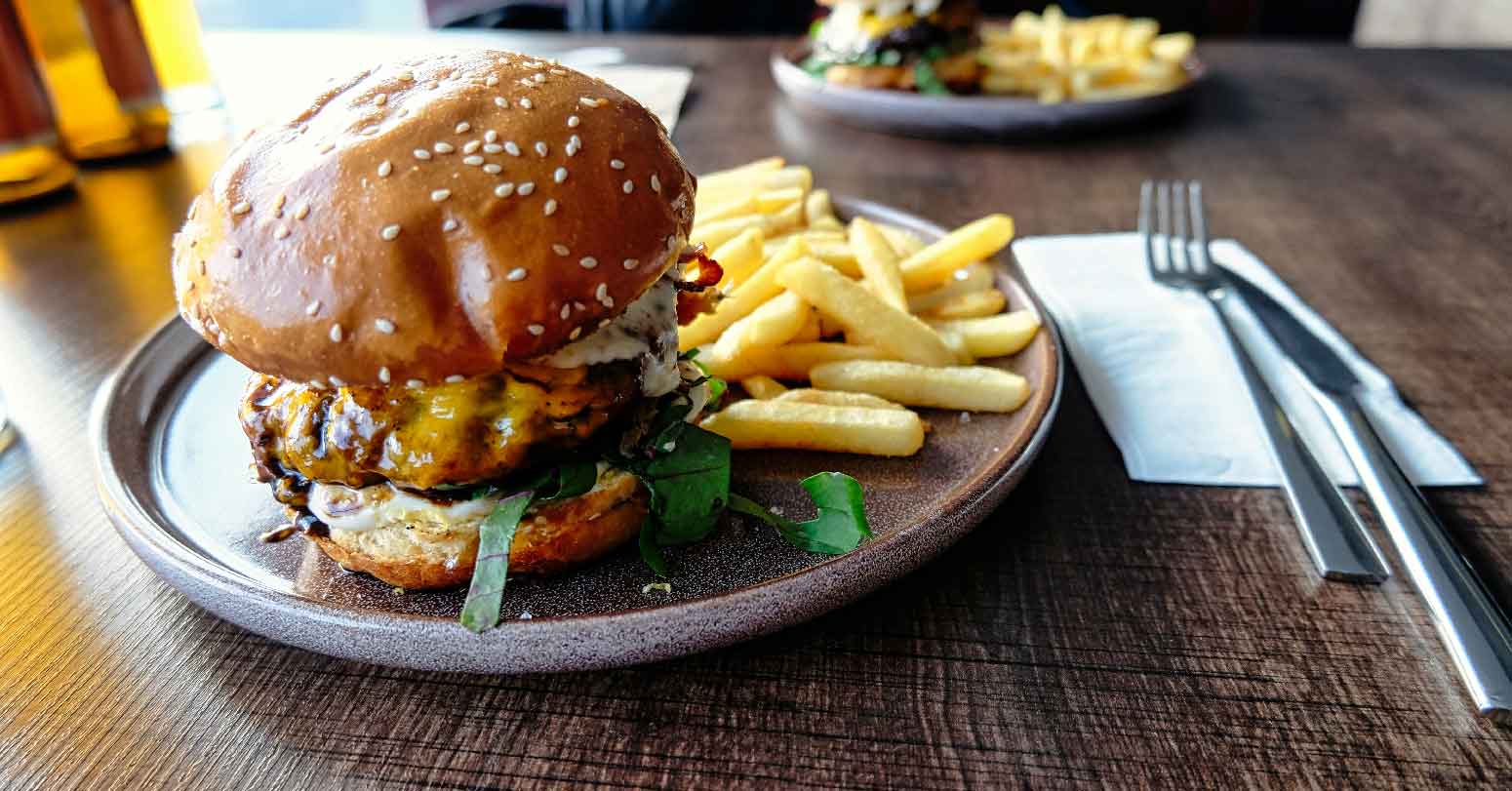 classic Tankerville burger