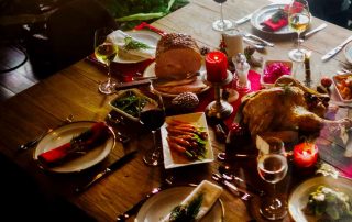 Christmas menu at the Tankerville